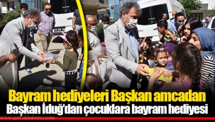 Bayram hediyeleri Başkan amcadan