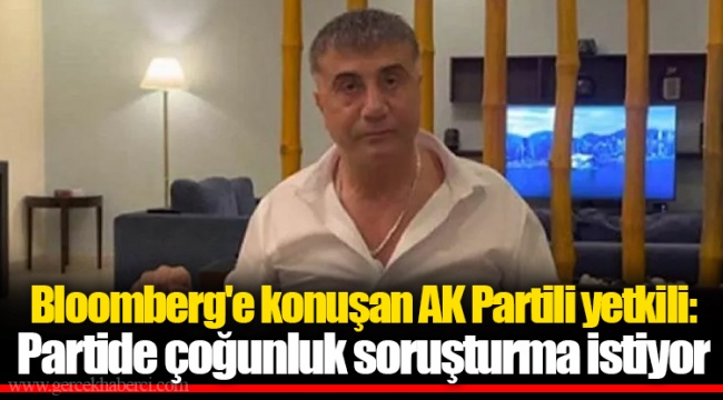 Bloomberg'e konuşan AK Partili yetkili: Partide çoğunluk soruşturma istiyor