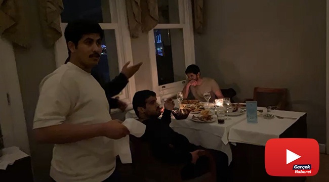 Boğaz manzaralı restorandaki eğlenceye polis baskını kamerada