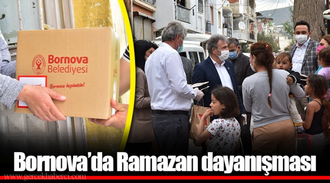 Bornova’da Ramazan dayanışması
