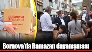 Bornova’da Ramazan dayanışması