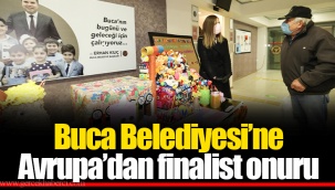 Buca Belediyesi’ne Avrupa’dan finalist onuru