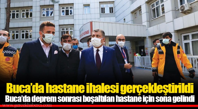 Buca’da hastane ihalesi gerçekleştirildi