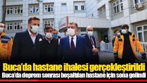 Buca’da hastane ihalesi gerçekleştirildi
