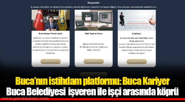 Buca’nın istihdam platformu: Buca Kariyer 