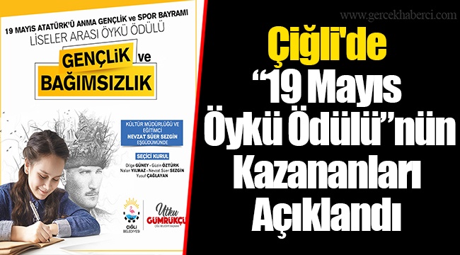 Çiğli'de “19 Mayıs Öykü Ödülü”nün Kazananları Açıklandı