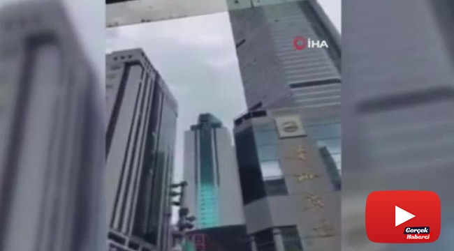 Çin&#039;de sallanan 355 metrelik gökdelen korkuttu