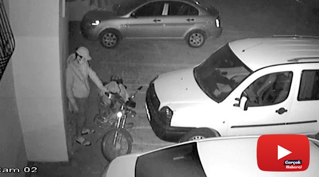 Düz kontak yapıp çalıştırdığı elektrikli bisikleti çalmaktan vazgeçti