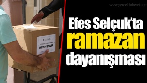 Efes Selçuk’ta ramazan dayanışması