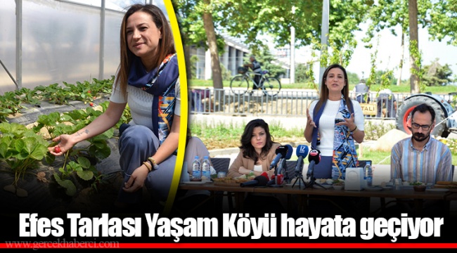 Efes Tarlası Yaşam Köyü hayata geçiyor