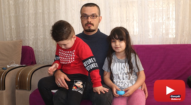 Epilepsi hastası işsiz babanın, faturaları ödeyemediği için doğal gaz saati söküldü