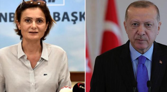 Erdoğan'dan Kaftancıoğlu'na 500 bin TL’lik manevi tazminat davası