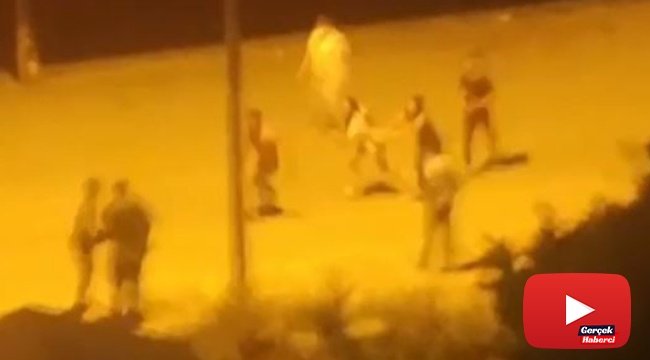 Gençlerin uçan tekmeli kavgasını çekti, sözleriyse pes dedirtti