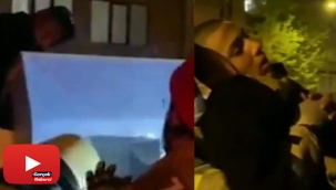 Giysi toplama kutusu içine girip sıkışan kişiyi itfaiye ekipleri kurtardı
