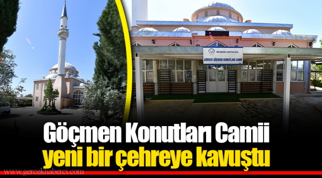 Göçmen Konutları Camii yeni bir çehreye kavuştu