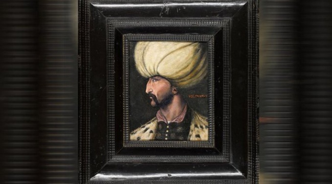 İmamoğlu duyurdu: Kanuni Sultan Süleyman portresi İBB'ye bağışlandı