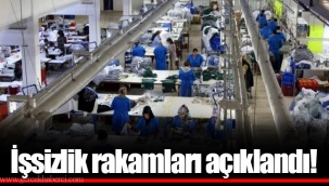 İşsizlik rakamları açıklandı!