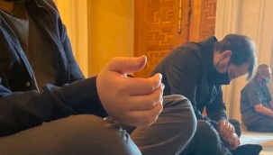 İstifasının ardından ilk kez: Berat Albayrak Çamlıca Camii'nde görüntülendi