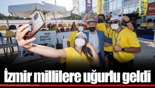 İzmir millilere uğurlu geldi