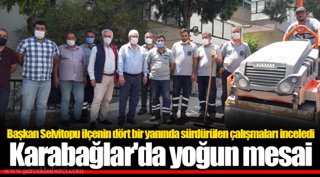 Karabağlar'da yoğun mesai