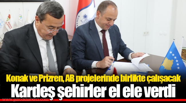 Kardeş şehirler el ele verdi