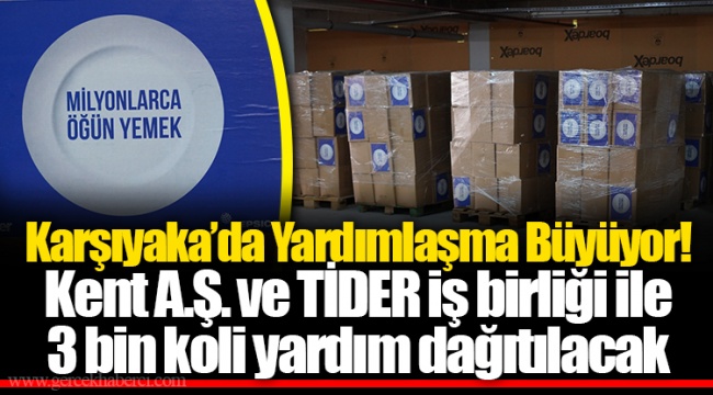 Karşıyaka’da Yardımlaşma Büyüyor!