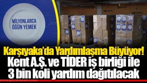 Karşıyaka’da Yardımlaşma Büyüyor!