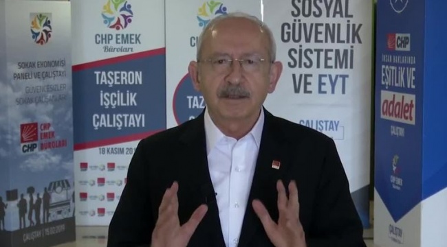 Kılıçdaroğlu'ndan 1 Mayıs mesajı: "Sizin, alın terinin her zaman yanında olacağım"