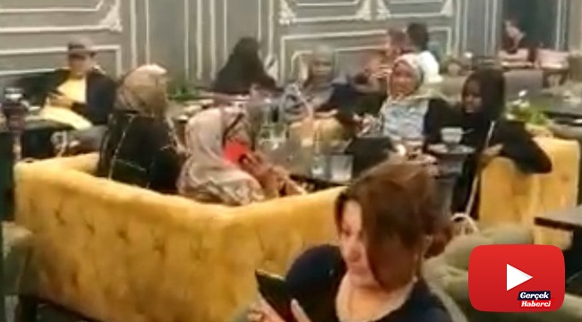 kısıtlamada nargile keyfine polis baskını