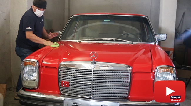 Klasik otomobilleri, atölyesinde ilk günkü ihtişamına kavuşturuyor