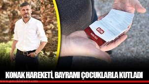 KONAK HAREKETİ, BAYRAMI ÇOCUKLARLA KUTLADI