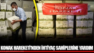 KONAK HAREKETİ'NDEN İHTİYAÇ SAHİPLERİNE YARDIM