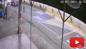 Küçük çocuk bayram günü ölümden kıl payı böyle kurtuldu