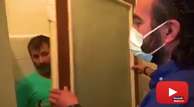 Kumar baskınında ilginç saklanma yöntemi!