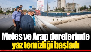 Meles ve Arap derelerinde yaz temizliği başladı