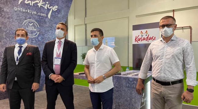 ORTA DOĞU’NUN EN BÜYÜK TURİZM FUARINDA KUŞADASI’NA YOĞUN İLGİ
