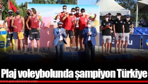 Plaj voleybolunda şampiyon Türkiye