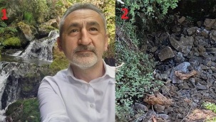 Rize'de CHP'li vekilin 2 gün önce balık tuttuğu dere yok oldu