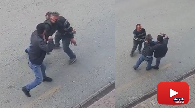 Sancaktepe’de yol verme kavgası: Tekme ve yumruklar havada uçuştu