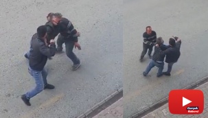 Sancaktepe’de yol verme kavgası: Tekme ve yumruklar havada uçuştu