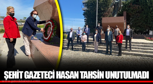ŞEHİT GAZETECİ HASAN TAHSİN UNUTULMADI