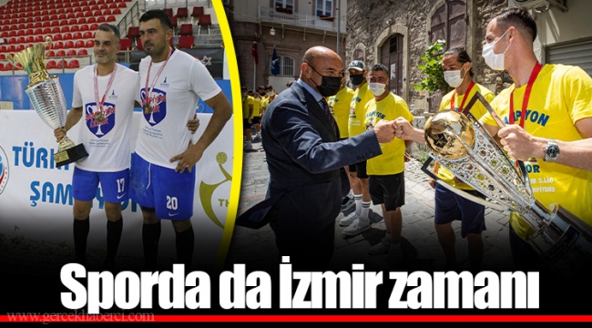 Sporda da İzmir zamanı