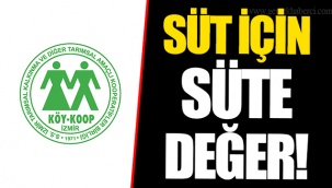 SÜT İÇİN SÜTE DEĞER!