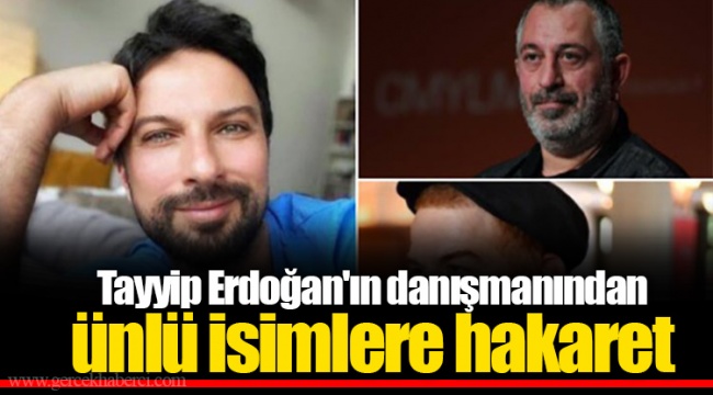 Tayyip Erdoğan'ın danışmanından ünlü isimlere hakaret