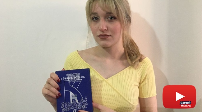 Telefon hayali kurarken elinde Türkçe sözlük buldu