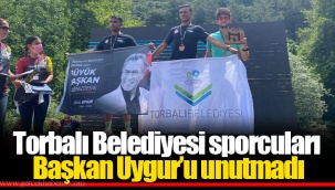 Torbalı Belediyesi sporcuları Başkan Uygur’u unutmadı
