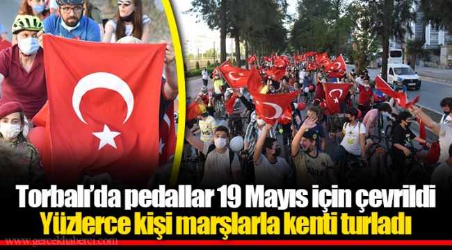 Torbalı’da pedallar 19 Mayıs için çevrildi