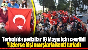 Torbalı’da pedallar 19 Mayıs için çevrildi
