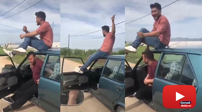 Trafikte dehşete düşüren görüntü