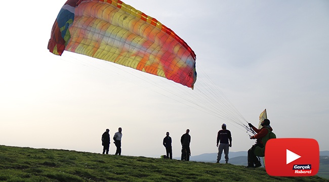 Turizm faaliyetlerine yeni soluk: “Yamaç Paraşütü”